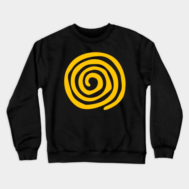 Golden Spiral Crewneck Sweatshirt by Talesbybob